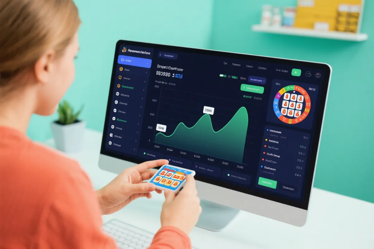 数据图表与开奖趋势示意图